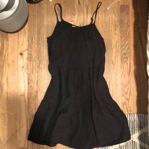 Universal Threads charcoal tiered dress